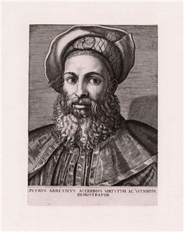 Portrait of Pietro Aretino - Titian
