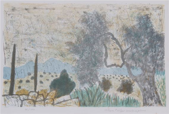 Der alte Ölbaum - Max Peiffer Watenphul