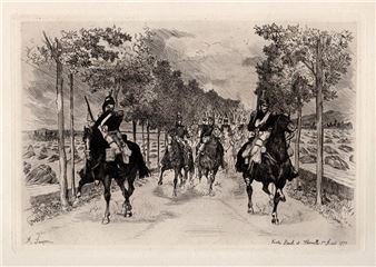 Cavalry - Auguste Lançon