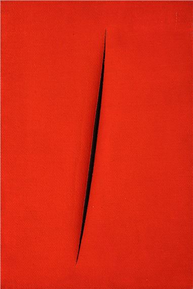 Concetto spaziale, Attesa - Lucio Fontana