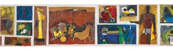 Kiran Nadar Bought M.F. Husain’s Record-Breaking $13.8 M. Painting in March