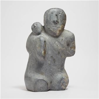 MONUMENTAL MOTHER AND CHILD - Marc Alikaswa
