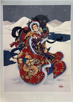 Offset Litograph on Paper - Caroline Young