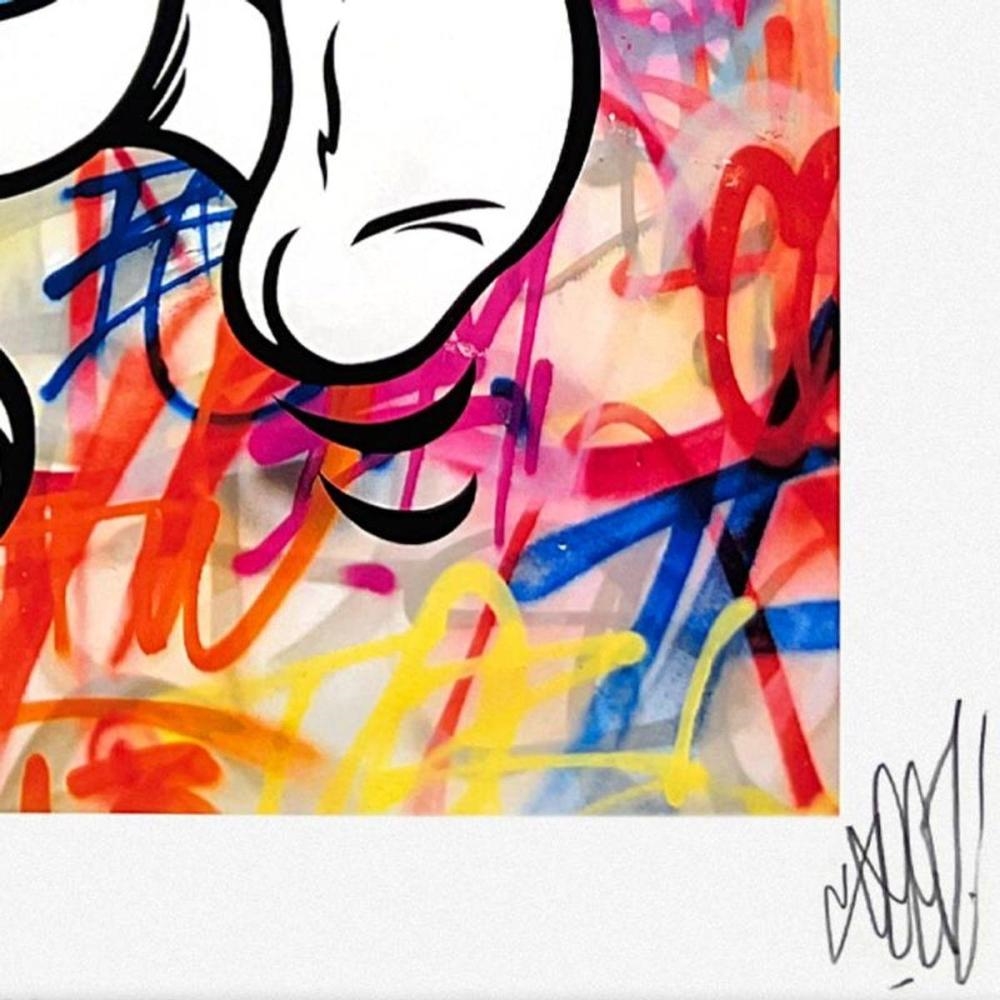 Artwork by Richard Mirando, Smurf, Made of Giclee