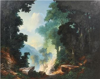 Early Morning in the Moon Mountains - M. Charles Rhinehart