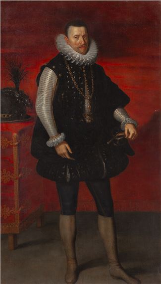 Portrait of Archduke Albert of Austria - Peter Paul Rubens