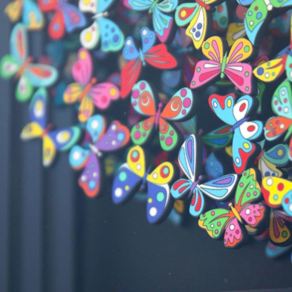 Artwork by Patricia Govezensky, A Sigh of Bliss, Made of 3D Multilayered Woodcut