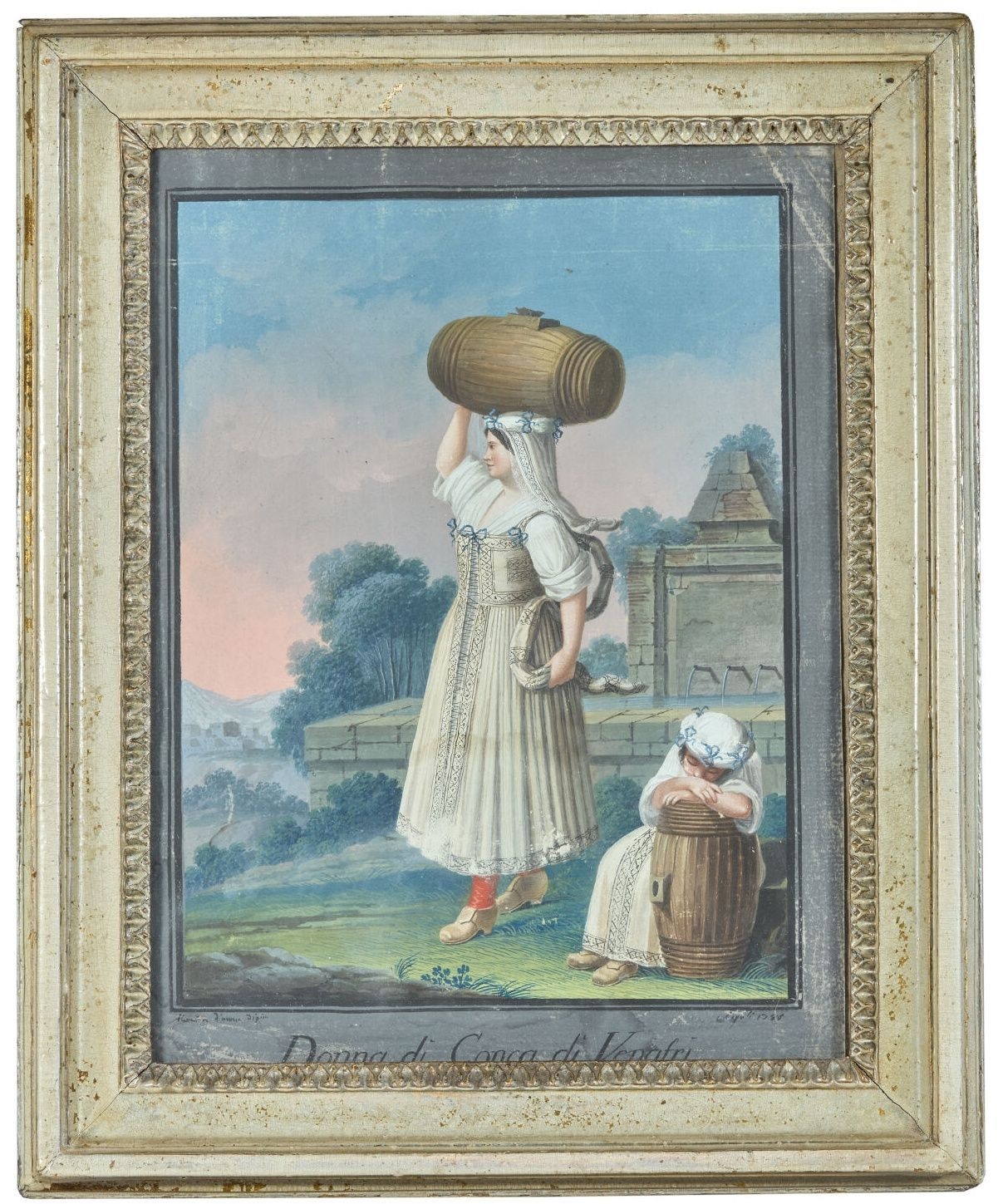 Alessandro D'Anna | View of the Neapolitan countryside (1786) | MutualArt
