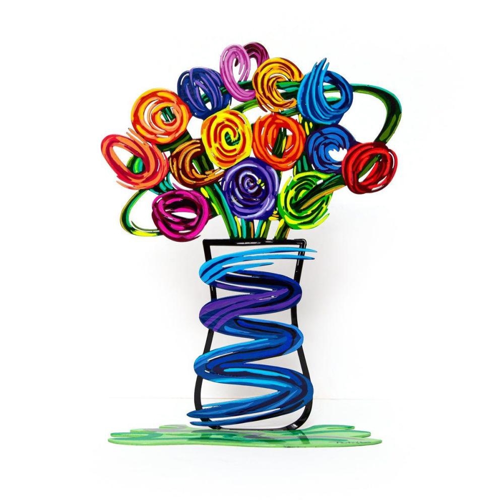 Artwork by Patricia Govezensky, Flowers, Made of Original Free Standing Sculpture