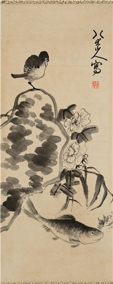 Bird, Flower and Fish - Bada Shanren