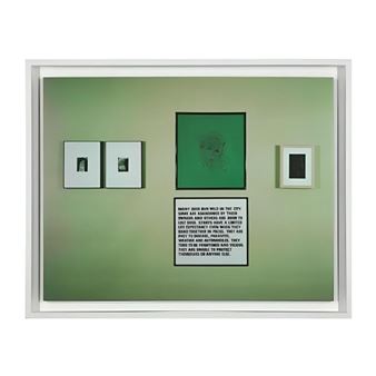 (Other Artists and Allan McCollum) Chartreuse - Louise Lawler