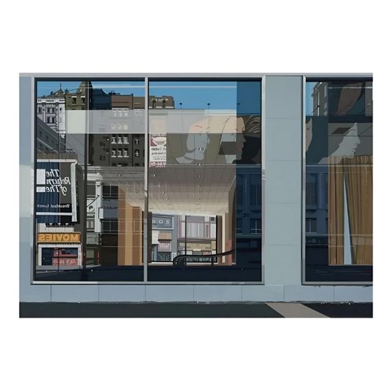 Movies - from Urban Landscapes III - Richard Estes