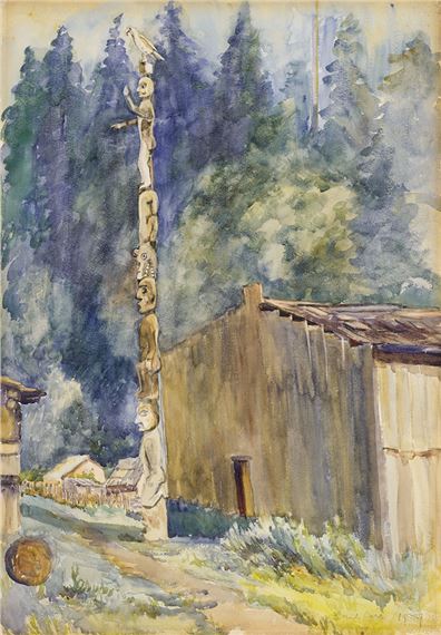 Cape Mudge by Emily Carr, 1909