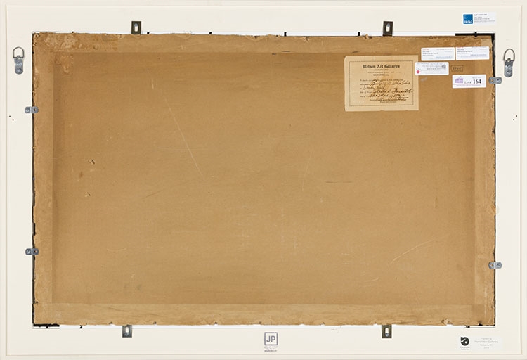 Artwork by Emily Carr, Strait of Juan de Fuca, BC, Made of Oil On Paper On Board