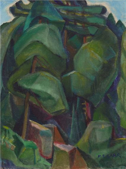 Dancing Forest by Emily Carr, circa 1931