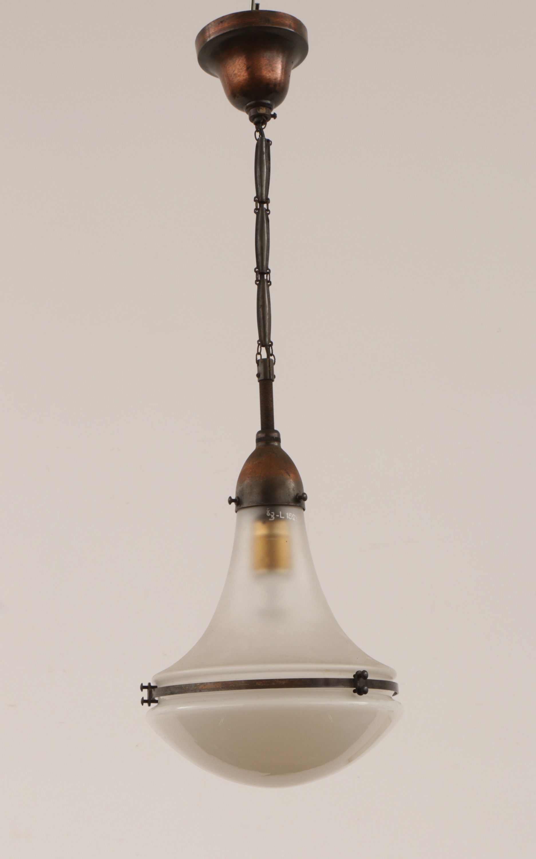 Artwork by Peter Behrens, Luzette, Made of Vittonat Och Frostat Glas