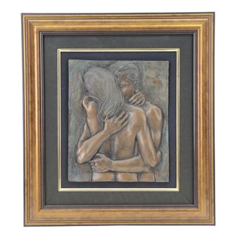 A couple embracing - Bill Mack