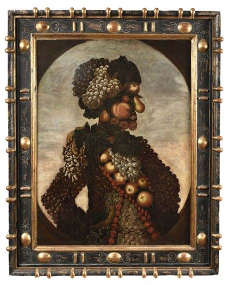 Autumn in a mock oval - Giuseppe Arcimboldo