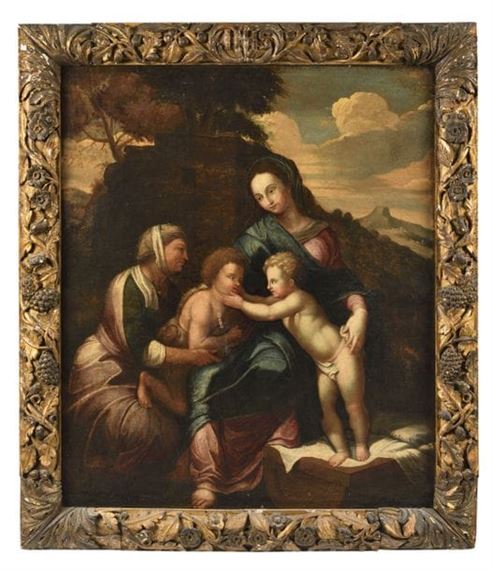 Madonna and Child with Saint Anne - Raffaello Sanzio
