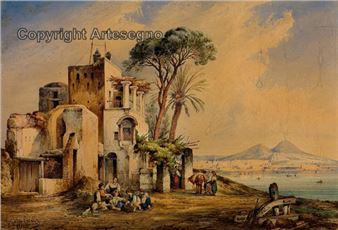 Golfo di Napoli - Consalvo Carelli