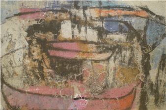 pastel abstract study - Fayetta Varney