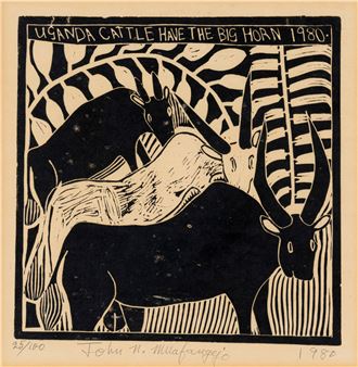 Uganda Cattle Have the Big Horn