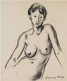 Seated Nude - Francois Krige