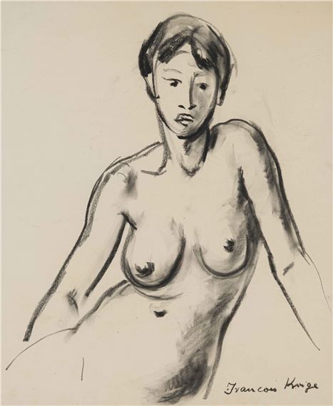 Seated Nude - Francois Krige