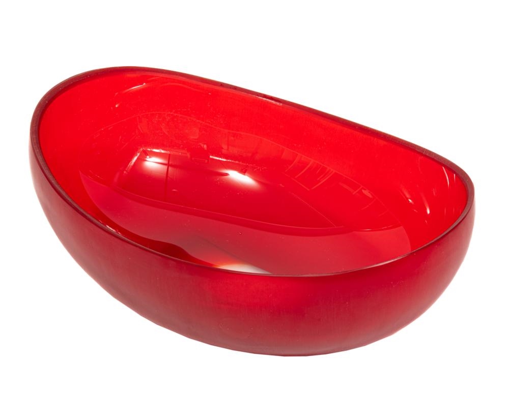 Artwork by Philip Baldwin & Monica Guggisberg, Ebano Glass Bowl, Made of Glass