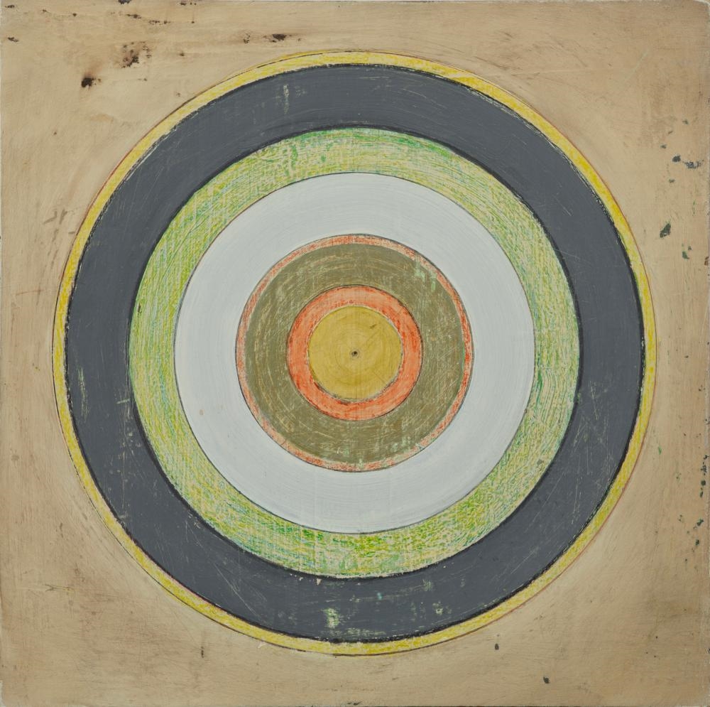 Artwork by Brad Wreyford, Circles 1, Made of Acrylic On Panel