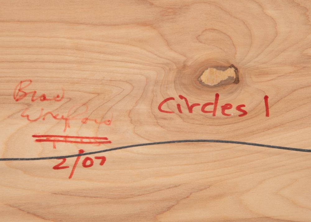 Artwork by Brad Wreyford, Circles 1, Made of Acrylic On Panel