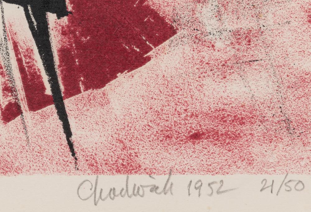 Artwork by Lynn Chadwick, Group of Standing Figures, Made of Lithograph