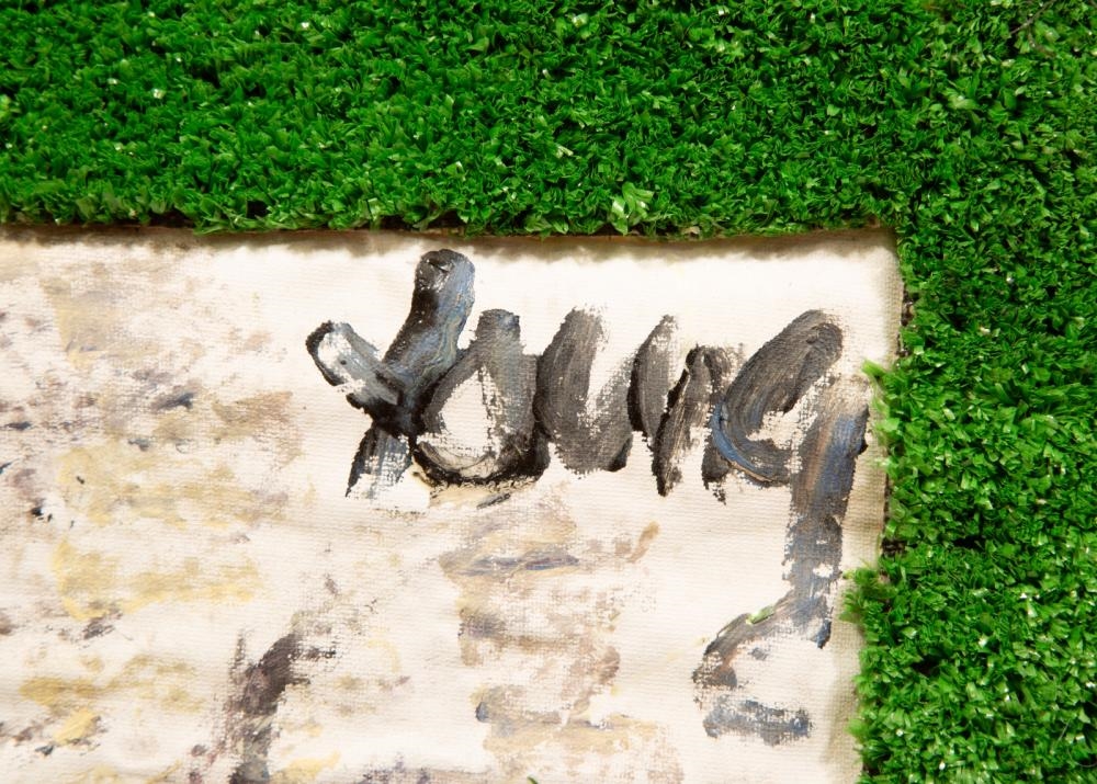 Artwork by Purvis Young, Freedom Boats, Made of Pigment On Canvas Mounted To Cedar Wood Panel With Astro Turf