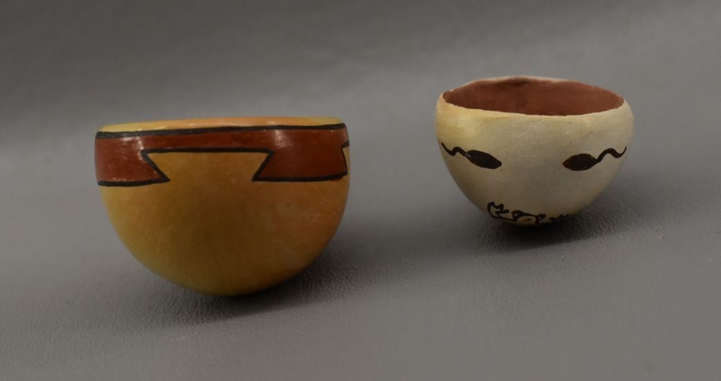 Hopi | Two Hopi Pottery Pipes (1990s) | MutualArt