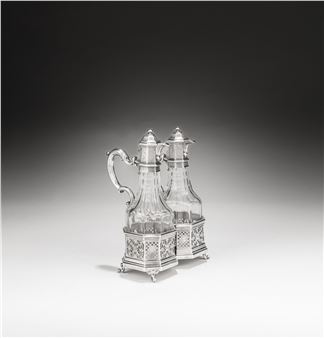 A George I silver cruet, Paul de Lamerie, London, 1726 - Paul de Lamerie
