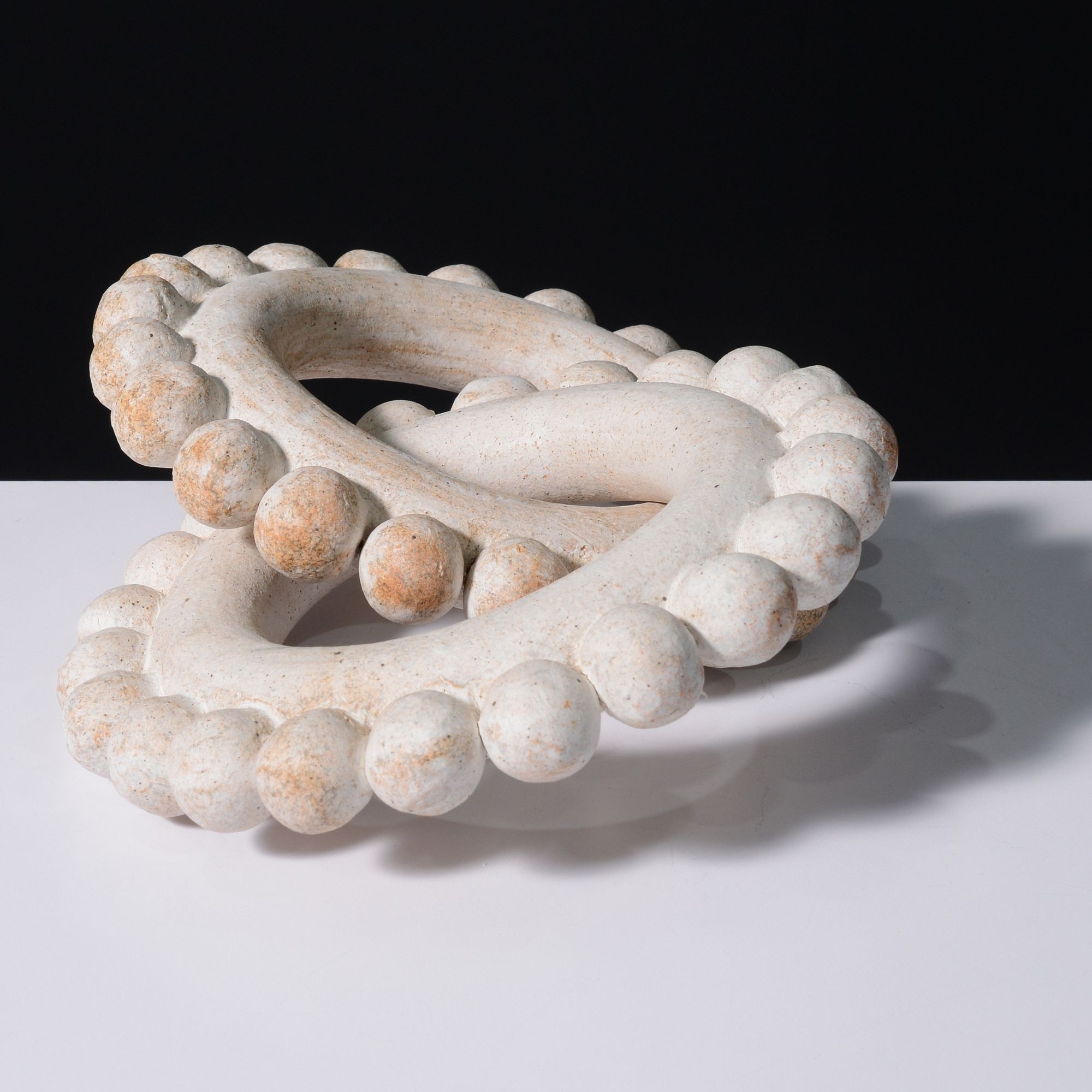 Artwork by Michele Quan, CHAIN Sculpture, Made of Ceramic
