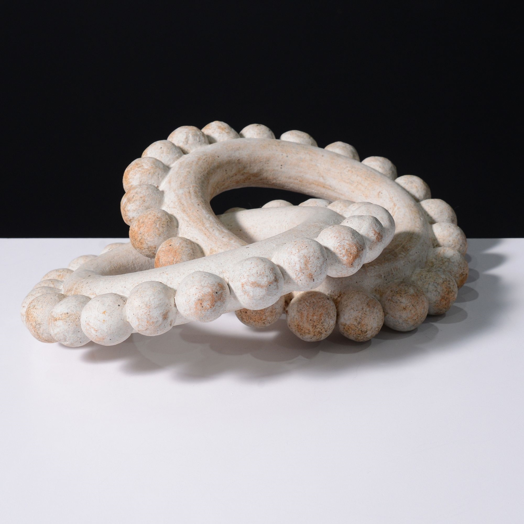 Artwork by Michele Quan, CHAIN Sculpture, Made of Ceramic