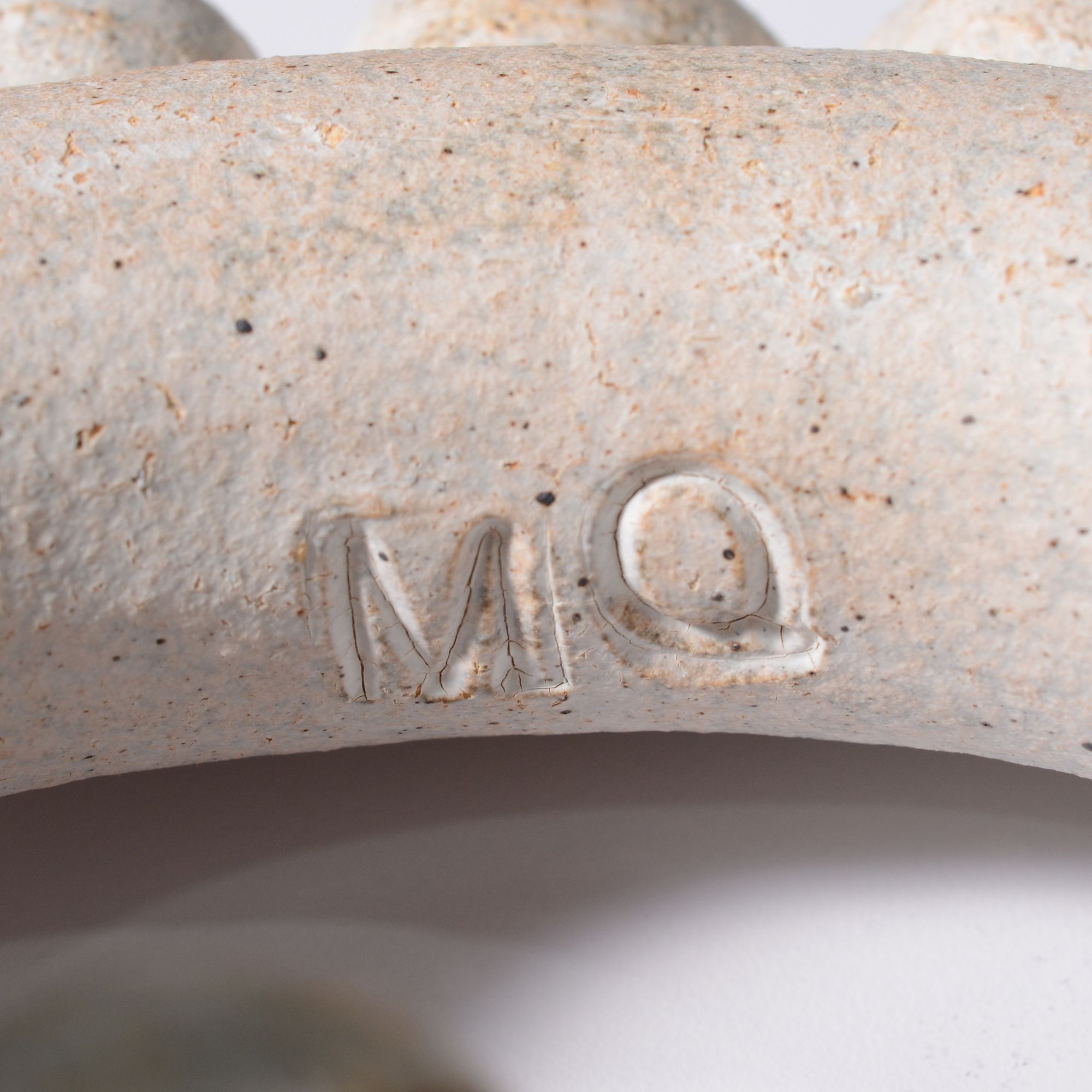 Artwork by Michele Quan, CHAIN Sculpture, Made of Ceramic