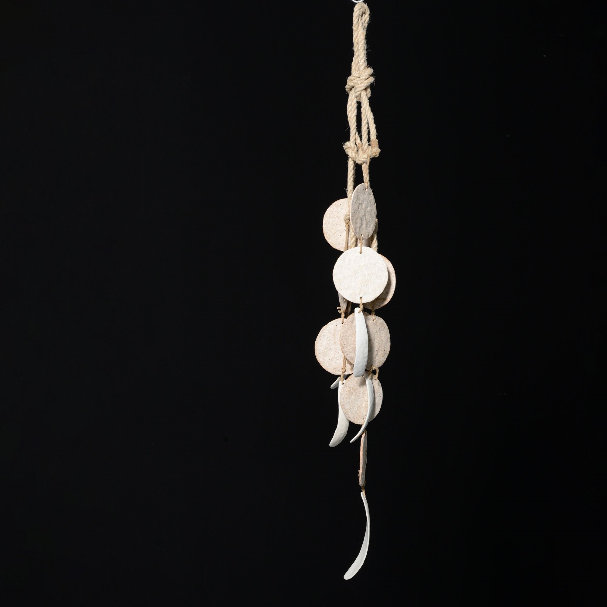 Artwork by Michele Quan, Untitled, Made of Ceramic, Rope