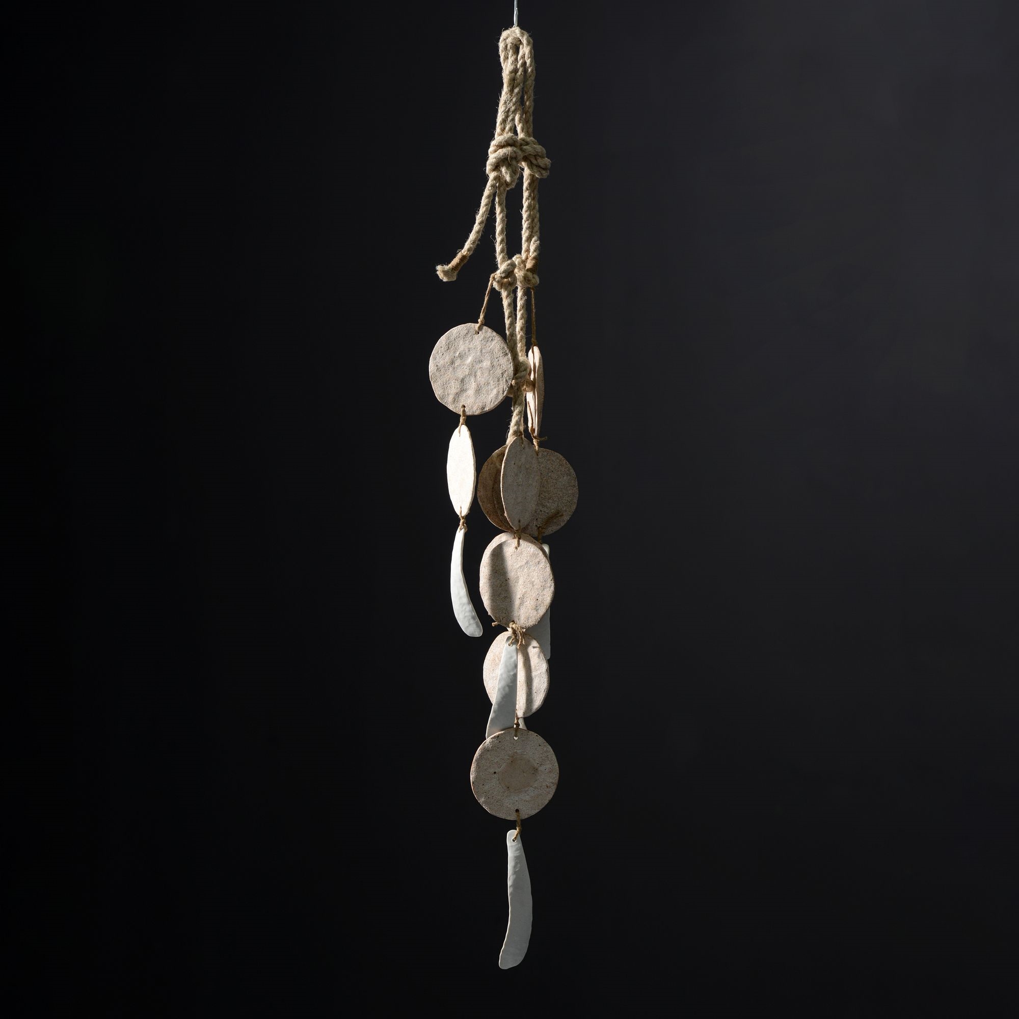 Artwork by Michele Quan, Untitled, Made of Ceramic, Rope