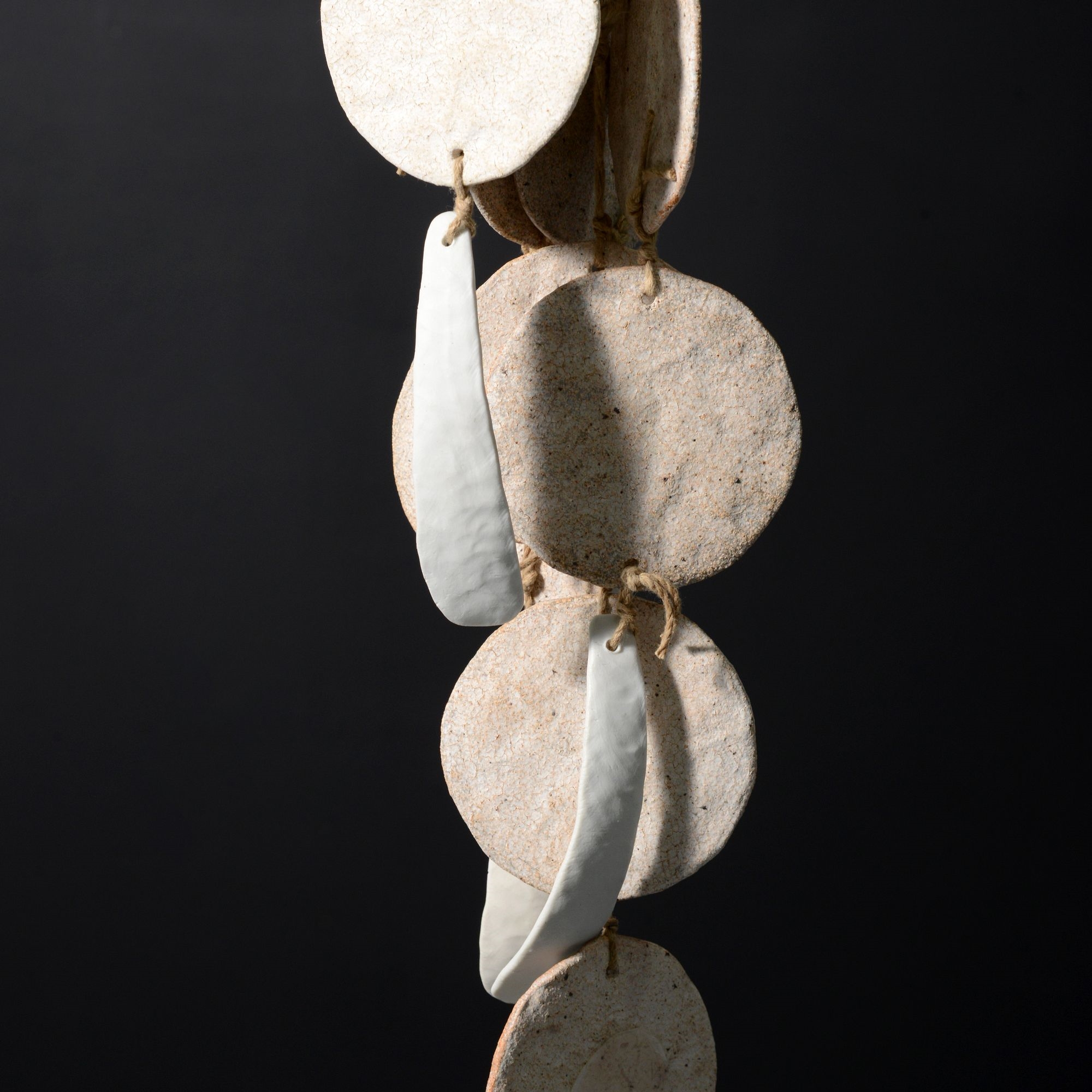 Artwork by Michele Quan, Untitled, Made of Ceramic, Rope