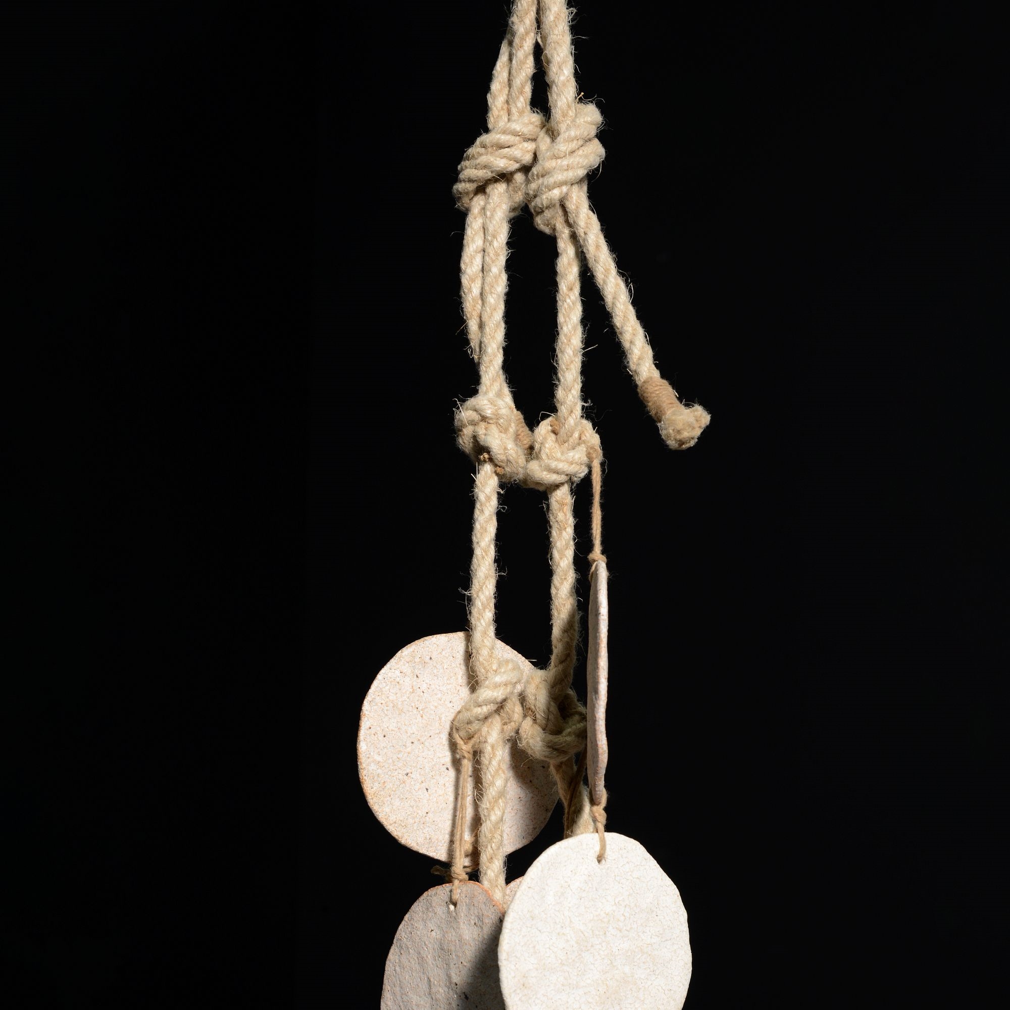 Artwork by Michele Quan, Untitled, Made of Ceramic, Rope
