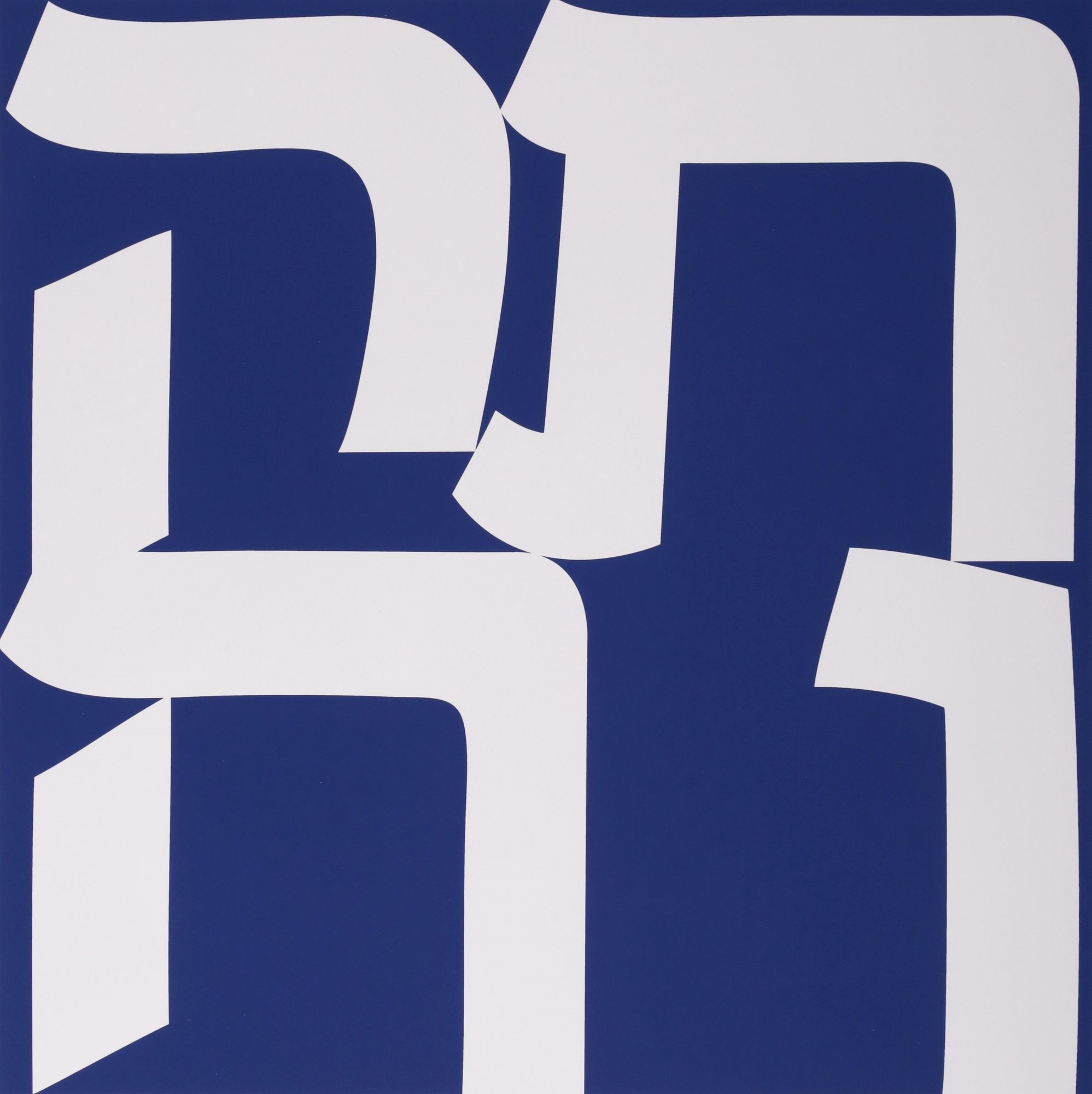 Artwork by Robert Indiana, TIKVA, Made of Screenprint