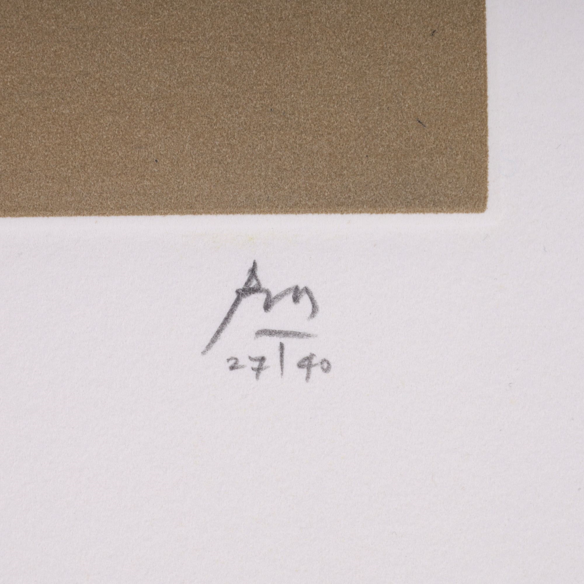 Artwork by Robert Motherwell, STAR OF THE SEA & SKIN THE GOAT, Made of Etching In Color On Johannot Paper