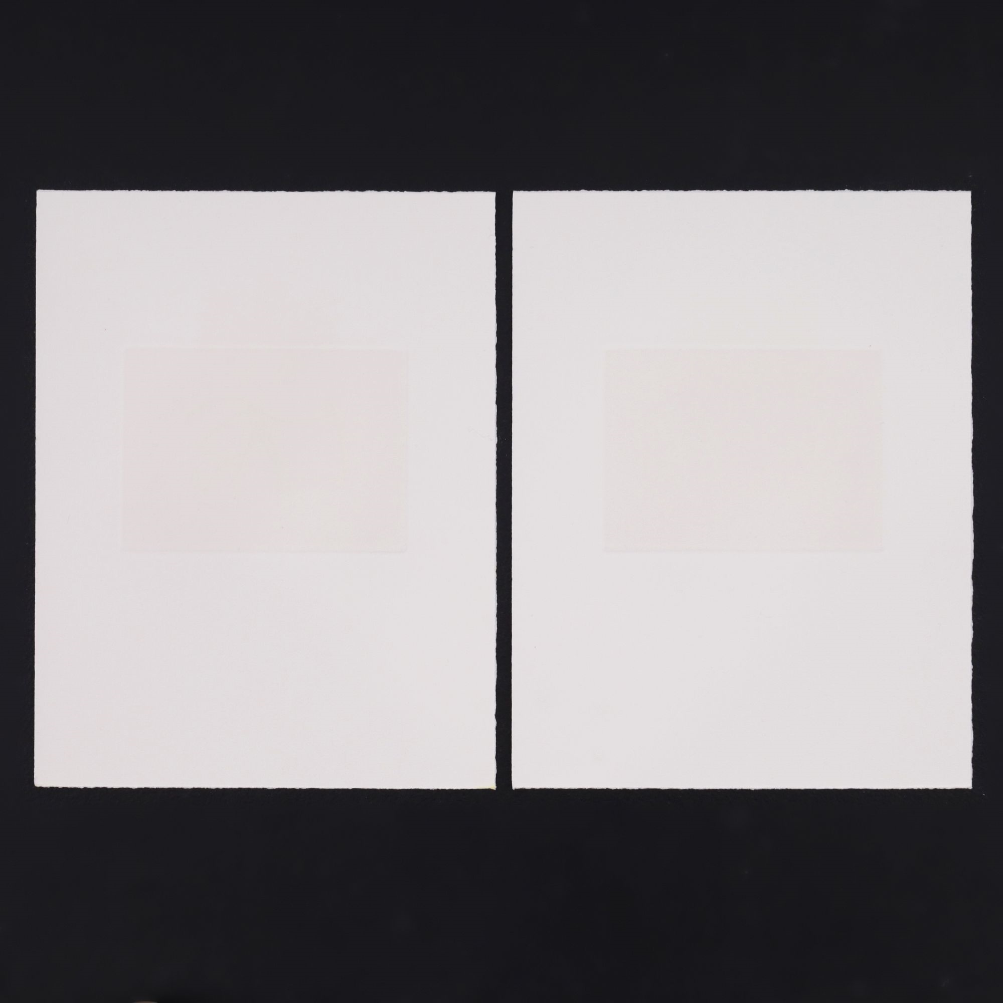 Artwork by Robert Motherwell, STAR OF THE SEA & SKIN THE GOAT, Made of Etching In Color On Johannot Paper