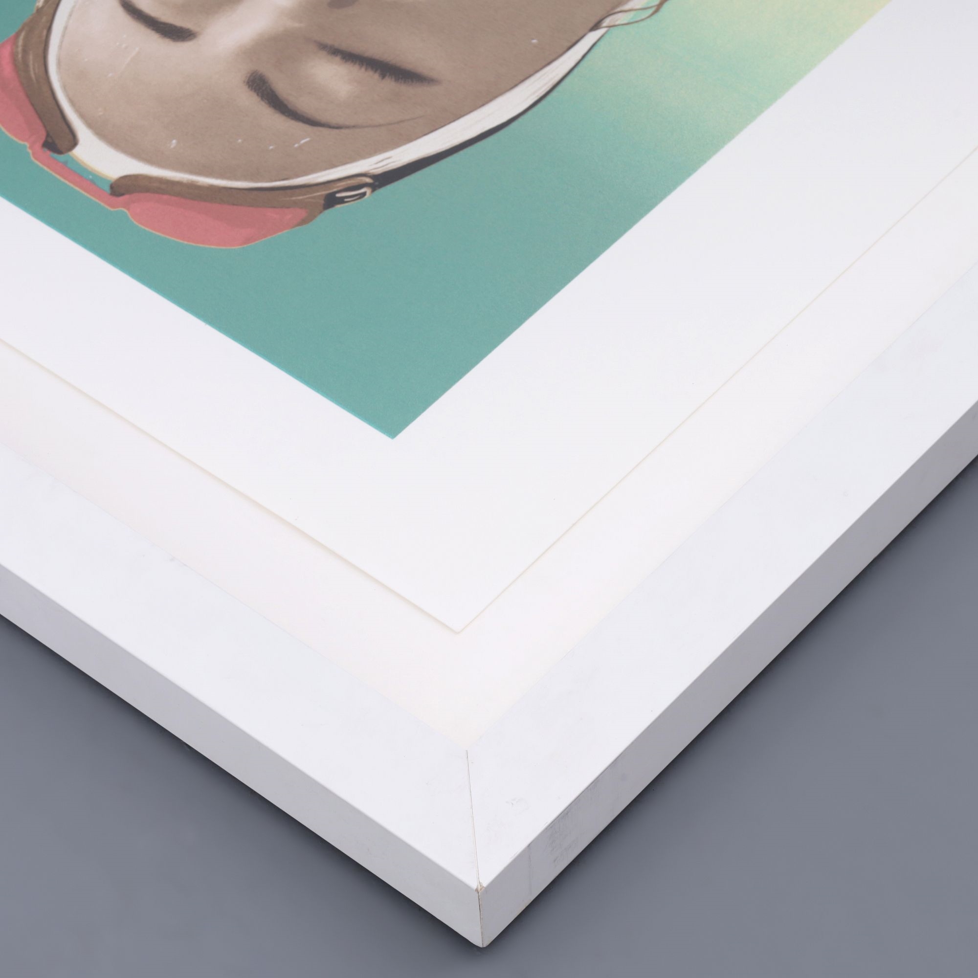 Artwork by Carole Feuerman, CATALINA (GREEN, Made of Silkscreen With Diamond Dust