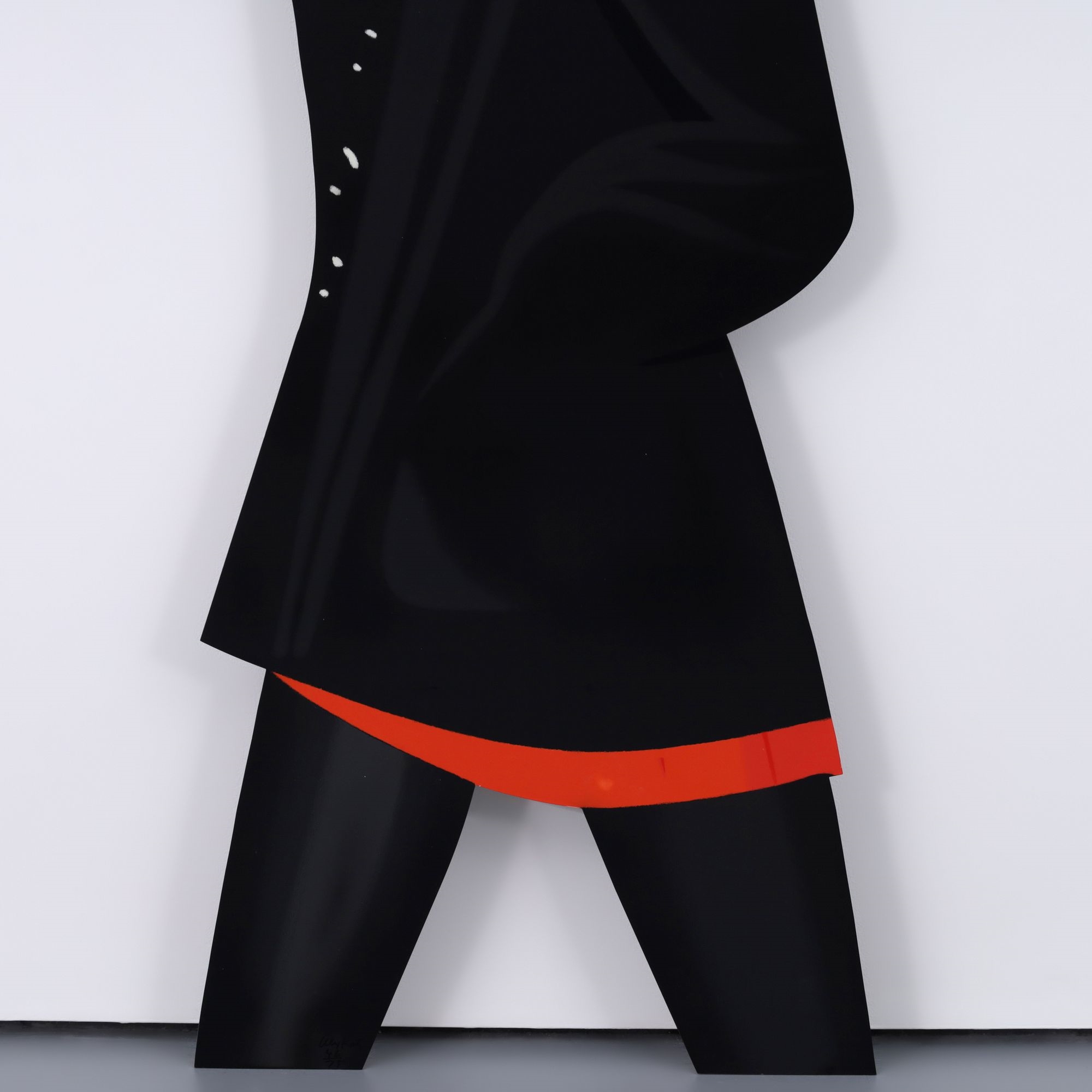 Artwork by Alex Katz, ANNE, Made of Color Screenprint On Laser-Cut Aluminum