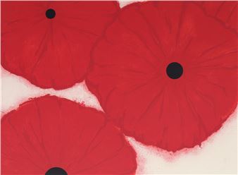 FOUR REDS SEPT 30, 2002 - Donald Sultan