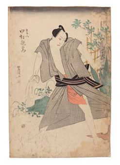 Portrét herce Nakamura Utaemon III