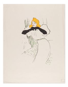 Yvette Guilbert - Henri de Toulouse-Lautrec